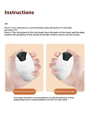 Title 9, New Smart Handheld Sleeping Aid Instrument. Use...