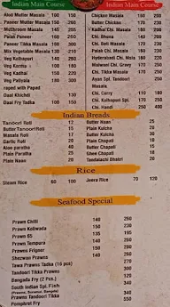 Ayan Food Plaza menu 1