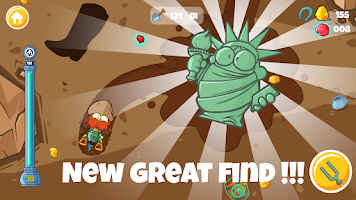 Diggy: Gold Rush - Play online at Coolmath Games