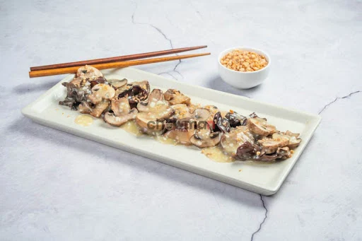 Stir Fried Four Treasured Mushroom