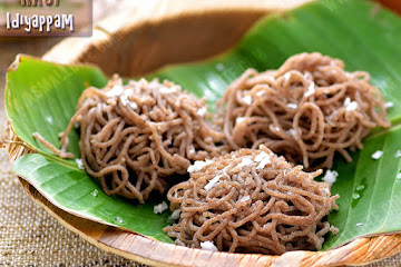 Ragi Idiyappam Recipe | Idiyappam using Ragi Flour