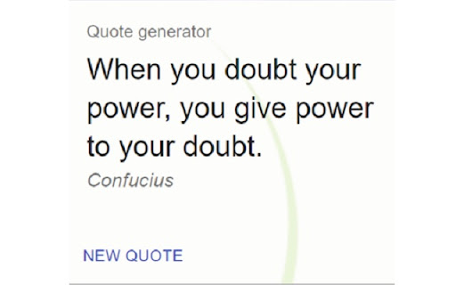 Quote generator