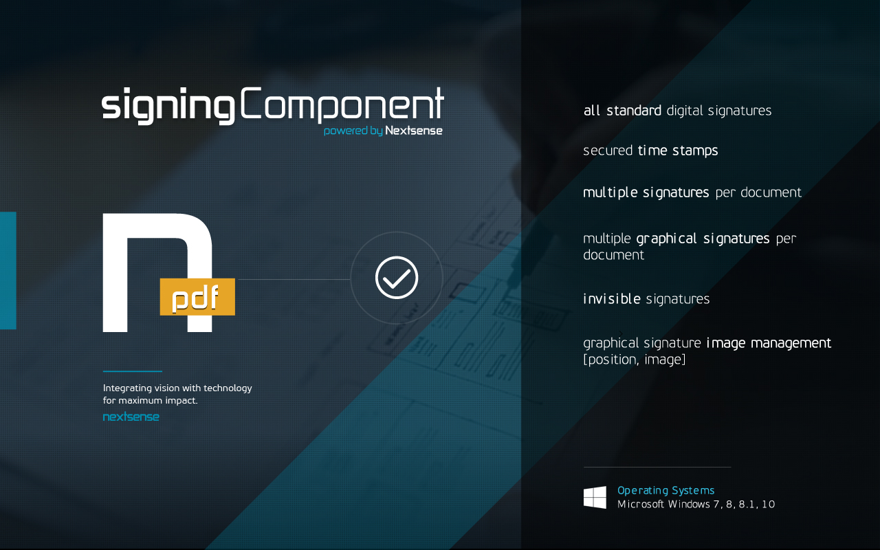 Nextsense PDF Signing Component Preview image 6