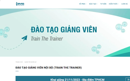 Học Viện Tư Vấn - Đào Tạo PMS