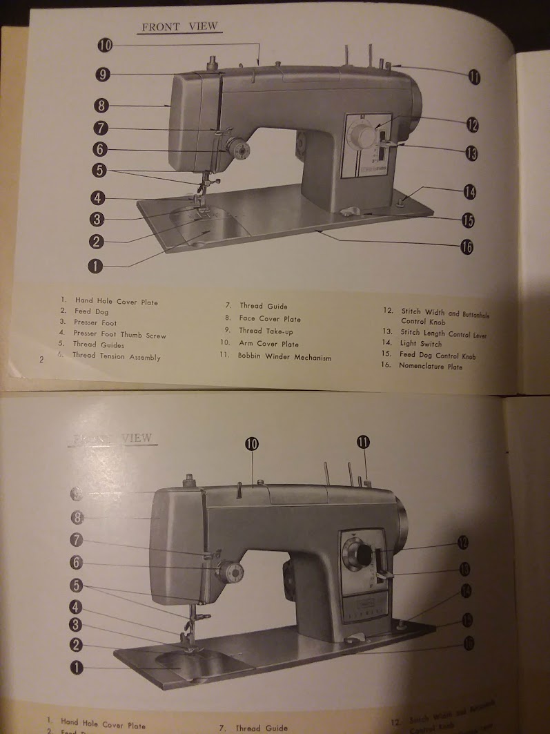 Janome Sears Kenmore 19106 - 42 Stitch Mechanical Sewing Machine