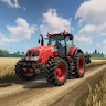 Farmland Tractor Farming Games icon