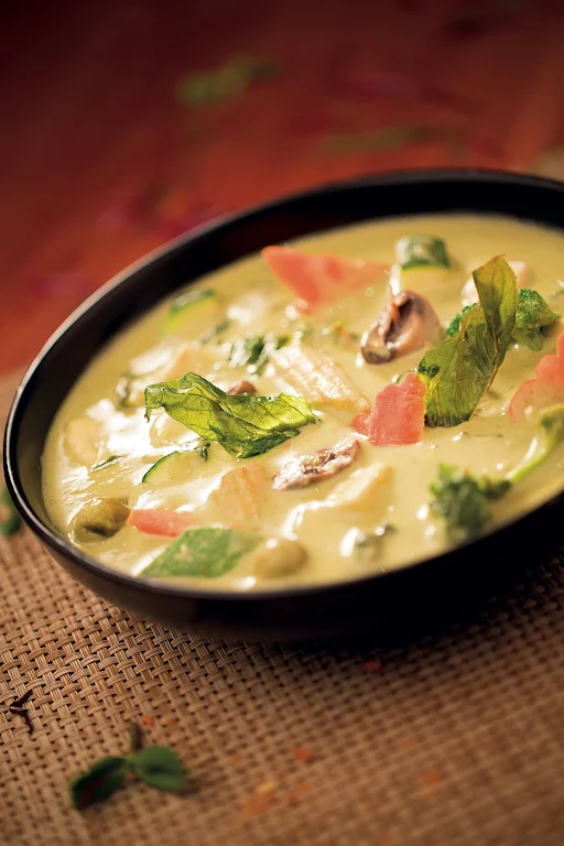 Mixed Vegetable With Thai Green Curry(Ak)