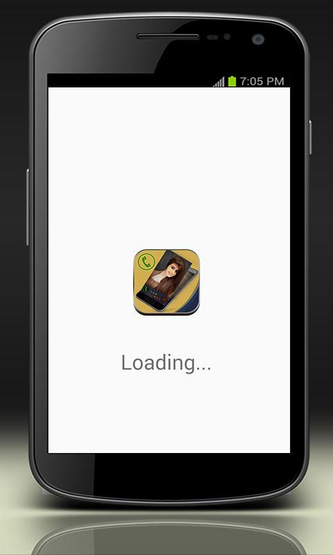 Android application Full Screen Caller ID screenshort