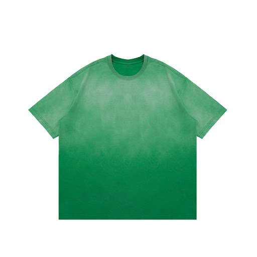 Title 10, Street Gradient Solid Wash Old T-shirt, a comfo...