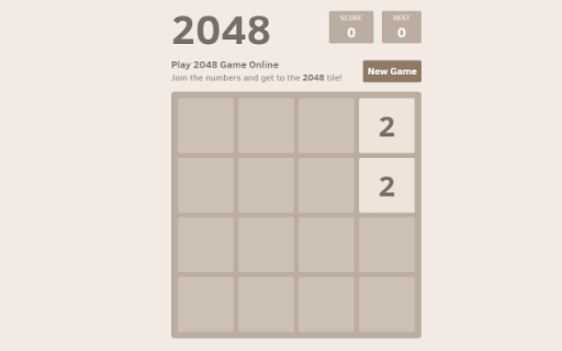 2048 Classic Game