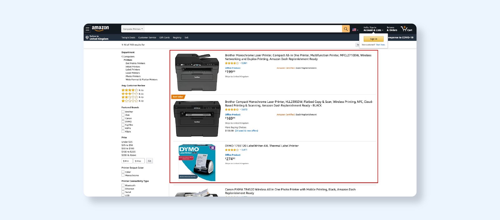 amazon store management