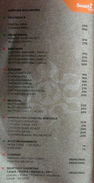 Swathi Spice n Ice menu 3