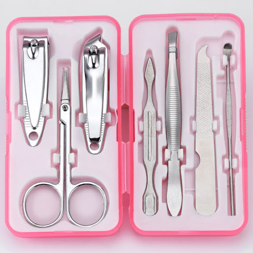 Title 1, Nail scissors set for precise cutting and compl...