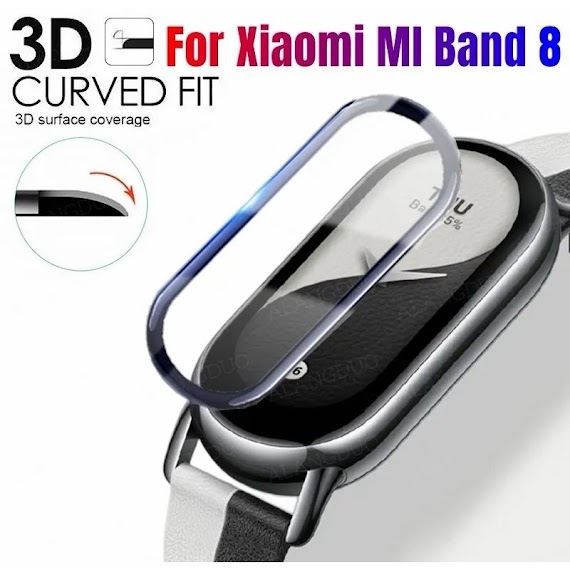 Cường Lực 3D Bảo Vệ Màn Hình Cho Xiaomi Mi Band 5 6 7 Và Miband 8