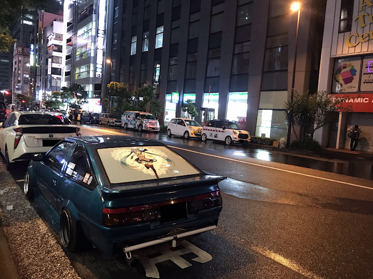 スプリンタートレノのAE86・痛車・初音ミク・すのみく・ミクさんマジ天使！に関するカスタム事例の投稿画像5枚目