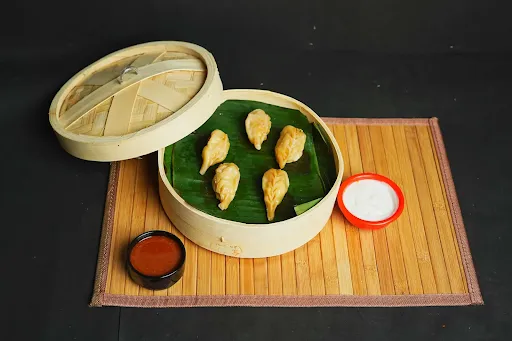 Chicken Steamed Momos [5 Pieces]