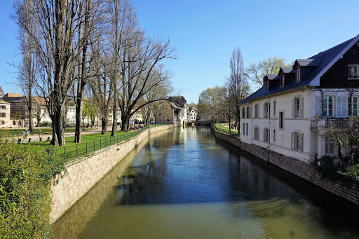 strasbourg-canal.jpg - A canal in a historic section of Strasbourg, France, seen during a Viking River Cruises walking tour.