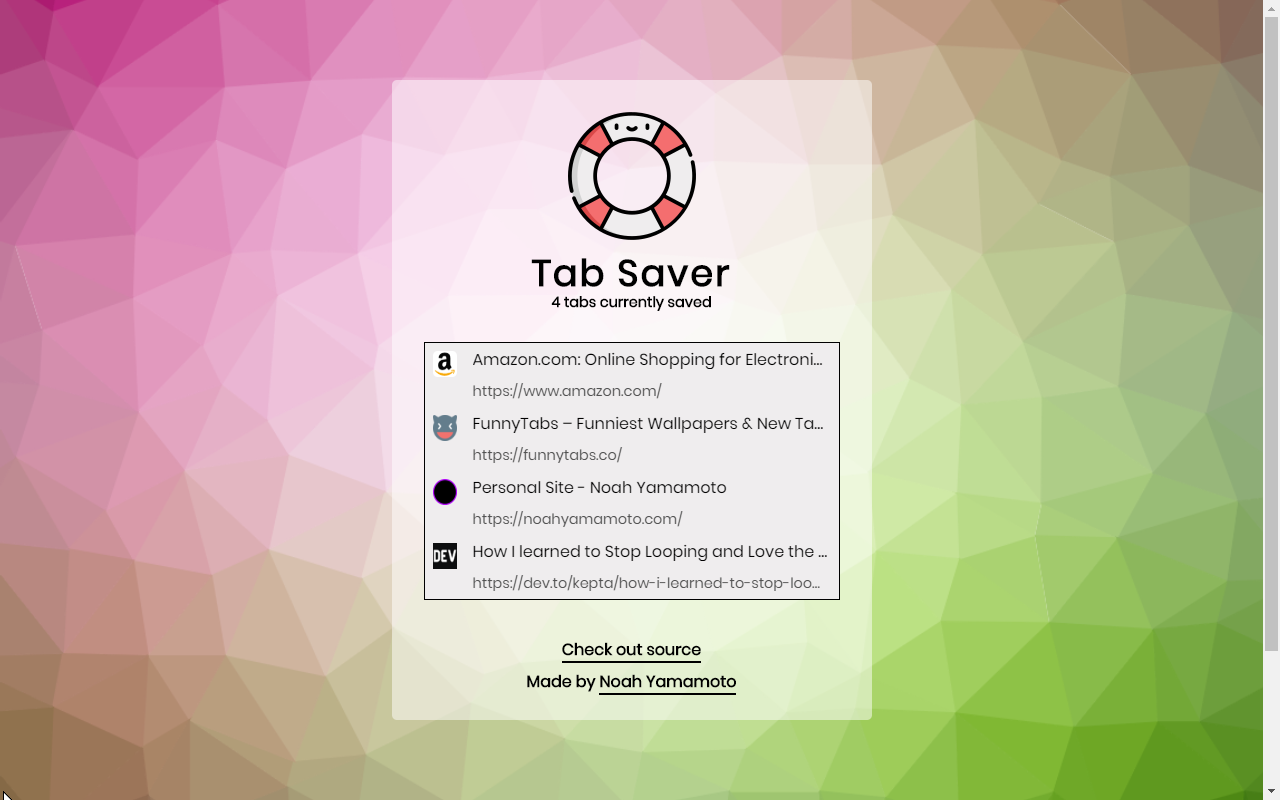 Tab Saver Preview image 0