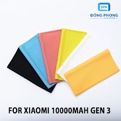 Bao Silicon Pin Sạc Dự Phòng Xiaomi 10000Mah Gen 3 Chính Hãng