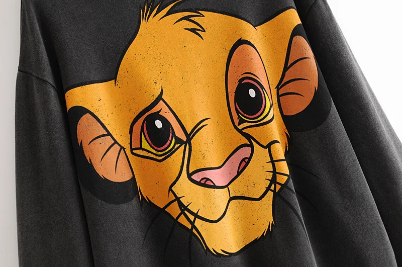 Title 6, Sweatshirt met capuchon en losse trui met diere...
