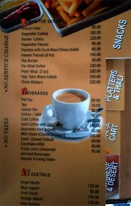 Hotel Santoor menu 8