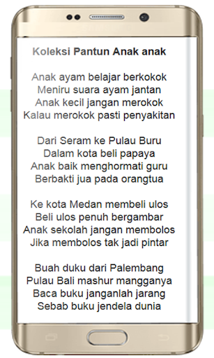 Contoh Soal Dan Materi Pelajaran 6 Contoh Pantun Anak Sd Kelas 4