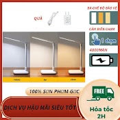 Đèn Bàn Học Đèn Học Chống Cận, Sipanic Để Bàn Tích Điện Cảm Ứng 3 Chế Độ Ánh Sáng Bảo Vệ Mắt