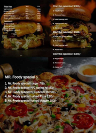 Mr Foody menu 2