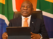 President Cyril Ramaphosa responds in parliament to the debate on the economic reconstruction and recovery plan on Wednesday.