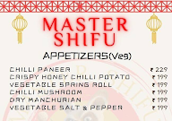 Master Shifu menu 2