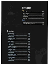 Make N Shake Cafe menu 1