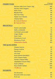 The Q Cafe menu 5