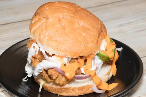 Chicken Masala Burger