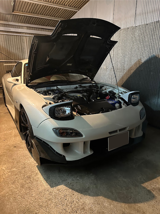 RX-7のFD3S・FEED藤田エンジニアリング・RE雨宮・リトラクタブル・ヘッドライト・車検に関するカスタム事例の投稿画像5枚目