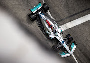 George Russell on track during practice 2 ahead of the Emilia Romagna F1 Grand Prix at Autodromo Enzo e Dino Ferrari on April 23, 2022 in Imola, Italy.