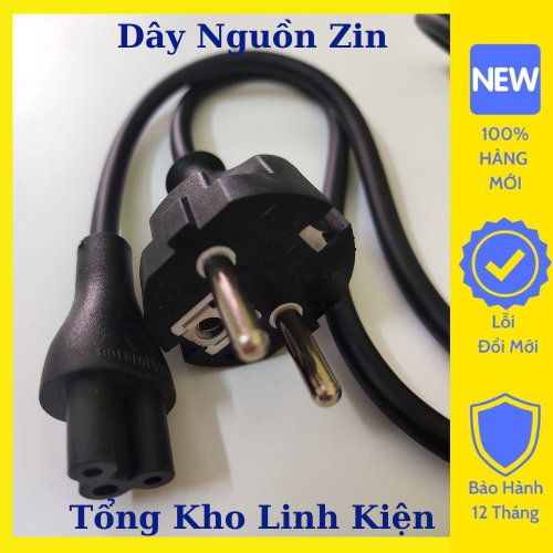 Dây Nguồn Adapter Sạc Laptop Đầu Tròn Zin Hãng