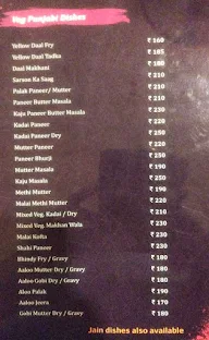 Shri Rajasthani Dhaba menu 8