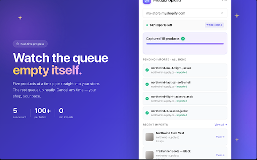 Product Upload - Copy & Import Products to Shopify, Wix, Woocommerce screenshot 5