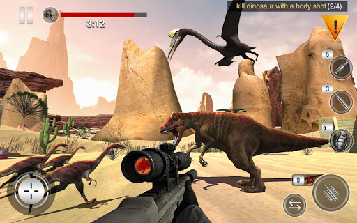 Dino Hunting Free Wild Jungle Sniper Safari screenshots 5