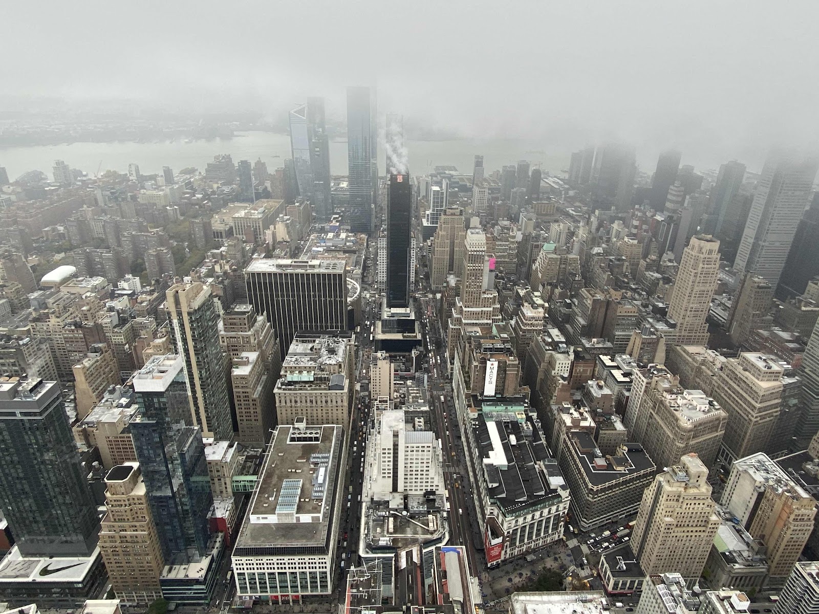 View from Empire State building