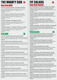 The Shawarma Box menu 3