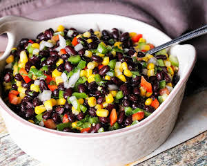 Sweet n' Spicy Black Bean Salad