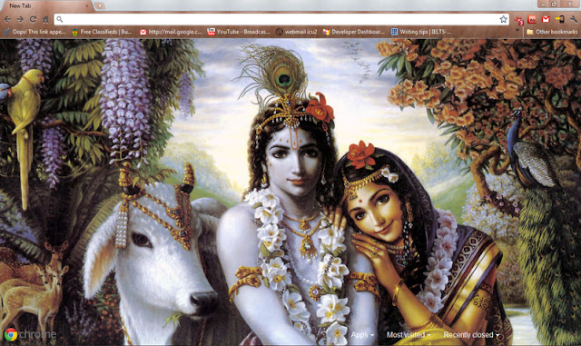 Krishna Radha 2 chrome extension