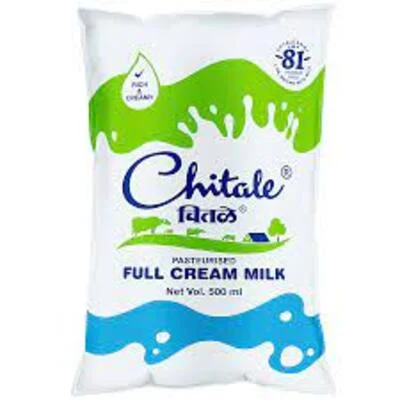 Chitale Full Cream Milk Pouch 500 Ml