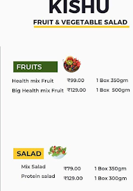 Kishu Fruit & Vegetable Salad menu 2