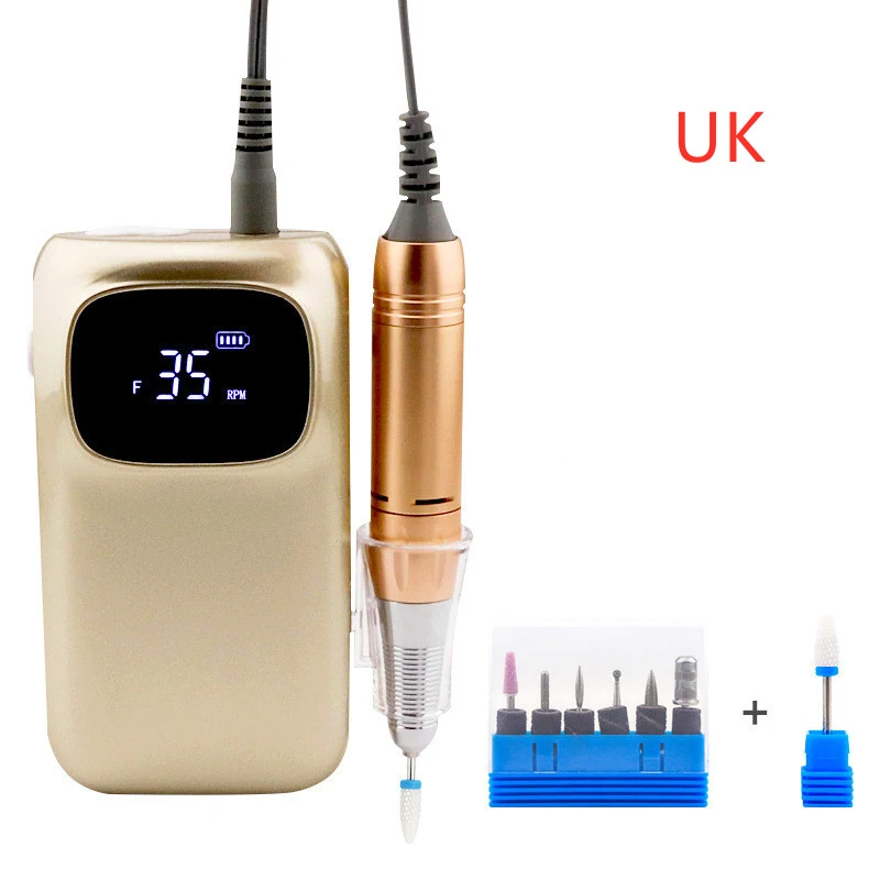 Ponceuse à ongles et dissolvant électrique, pour une manucure et pédicure impeccables à domicile, facile à utiliser, résultats professionnels.