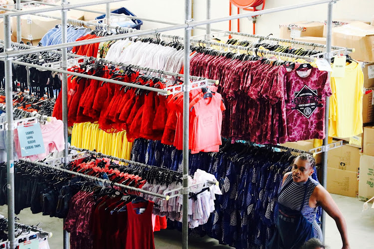 About R15 million worth of clothing was lost in the fire at The Clothing Bank's Thornton warehouse in Cape Town.