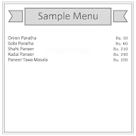 Chamoli Restaurant menu 1