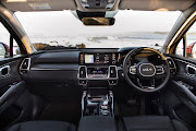 The Sorento scores top marks for interior quality.  