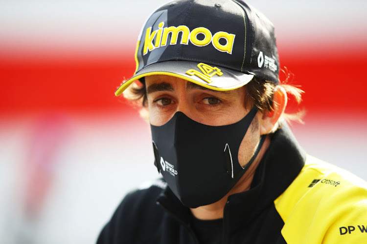 Fernando Alonso says he is OK after being involved in a bicycle accident on Thursday.